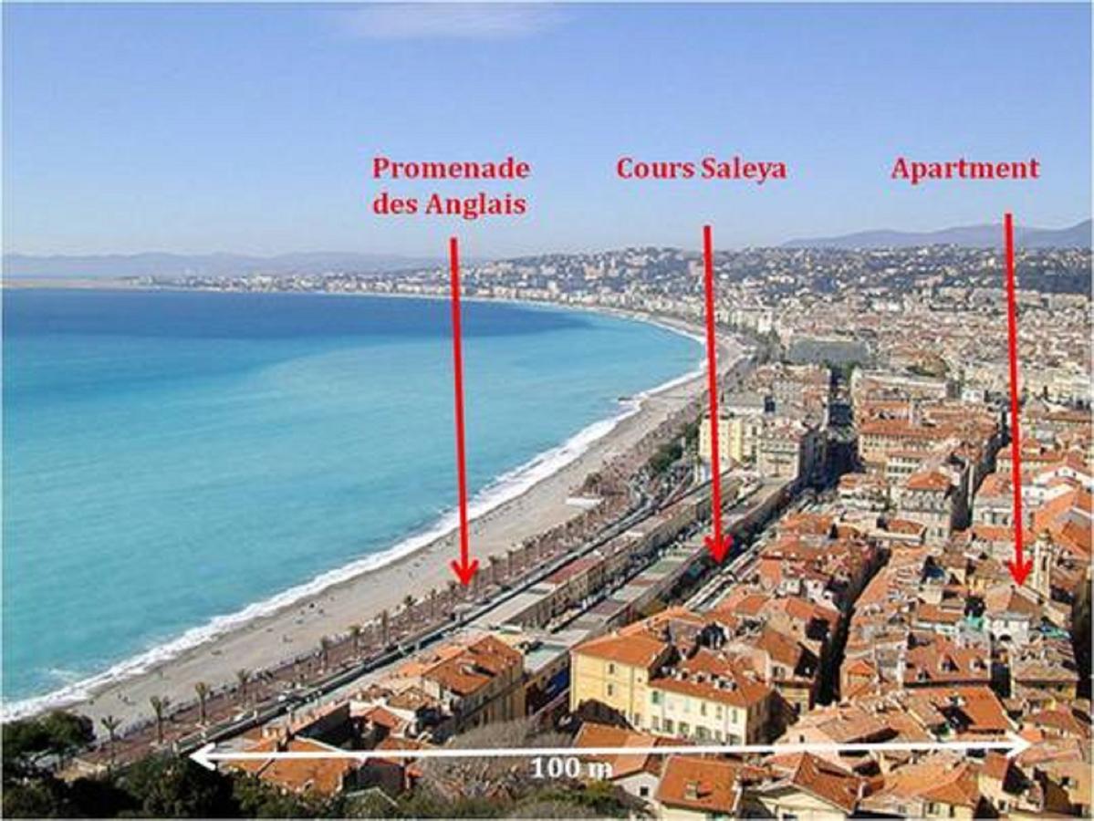 Centrale 2 - F4 Spacieux Et Confortable Au Centre Du Vieux-Nice Apartment Exterior photo